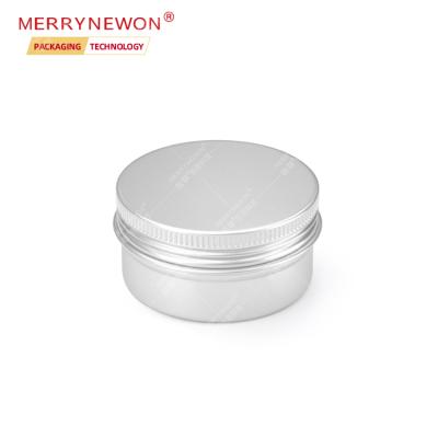 China 20ml 20g 0.5oz Metal Cosmetic Foil Can Tin Jar Jars Big Stock Wholesale Reusable Container Packaging Aluminum Cans for sale