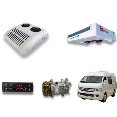 China 24v Motor Powered DZX300 2700W Cheapest Frozen Medical Waste Rooftop Food Truck Van Refrigeration Unit (0′′′) for sale