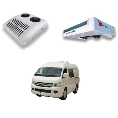 China 24V Frozen Food Small Slot Motor Power Truck Cooling Unit Freezer DZD300 3000W(0′′)/1600W(-18′′) 131 ;) for sale