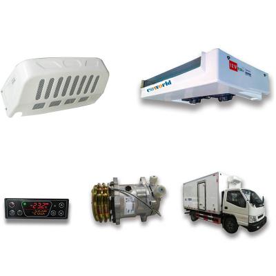 China 12V CE certificate made in China Trans QZD300 front mounted refrigeration equipment 2920(0′′)/1607(-18′′)/1607(-18′′) ƒ ;) for sale