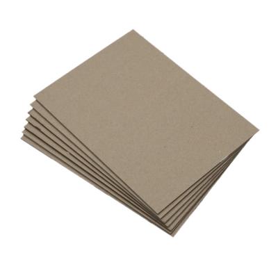 China Recycled Materials A Grade 1800g 2500g Industry One Side Coated Duplex Board Grey BackDuplex Board  Packing for sale