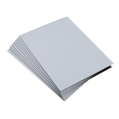 China Recycled Materials Grade B 1000g-1800g Customized Size Smooth Grey Board Grey PaperSingle side white grey board for sale