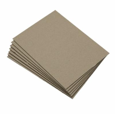 China Recycled Materials A Grade 1800g 2500g Industry One Side Coated Board Grey Back  Duplex Board  Packing for sale