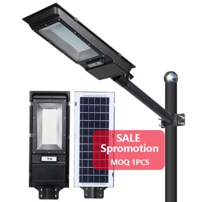 China Promotional ROAD 60w Outdoor 100w Waterproof Ip65 Garden Integrated All In One Led Solar Street Light for sale