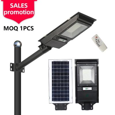 China ROAD Promotional Products Waterproof 60 100 Watt Outdoor Ip65 All In One Integrated Solar Led Road Lamp for sale