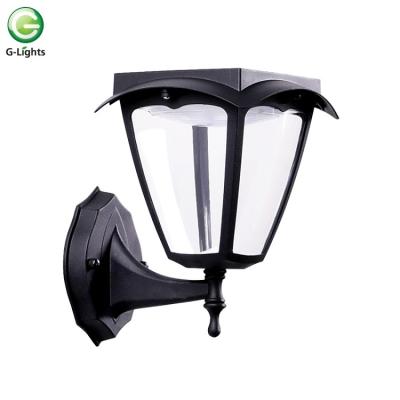 China The Garden New Product Remote Control Matrix Cast Aluminum IP55 Outdoor Waterproof Led Solar Wall Light for sale