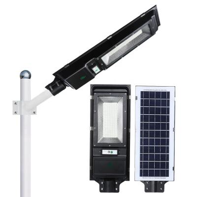 China Ip65 Waterproof Outdoor ROAD Lighting All In One Integrated 40w 60w 90w 100w 120w Led Solar Street Light for sale