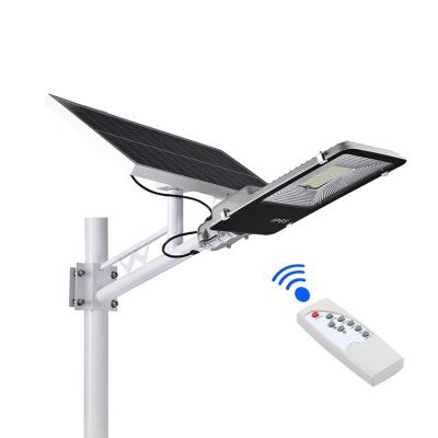 China High power IP65 20w waterproof die-casting aluminum 50w 100w ROAD integrated led solar street light for sale