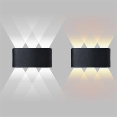 China Interior Design Modern Creative Decorative Outdoor Villa Home Stay Installation Through LED Wall Lights for sale