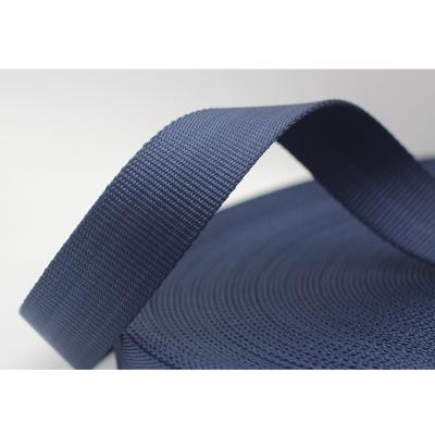 China Good quality viable wholesale belt accessories imitation nylon webbing thicken polyester belt webbing for sale