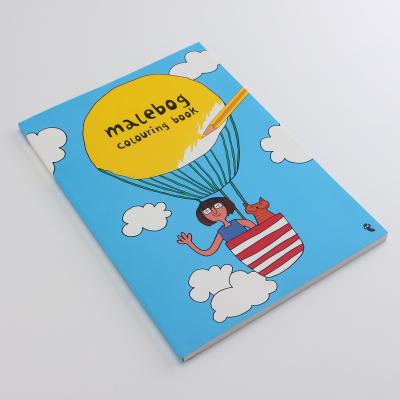 China Cheap Filler Printed Custom Printing Coloring Drawing Book For Kids for sale