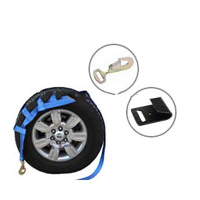 China Polyester Polyester Car Truck Self Driving Tour Tow Tire High Quality Big Strap for sale