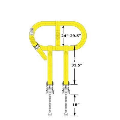 China Tie down goods tie down tie down side mount wheel net with cam buckle and 2 ratchet and chain extensions for sale