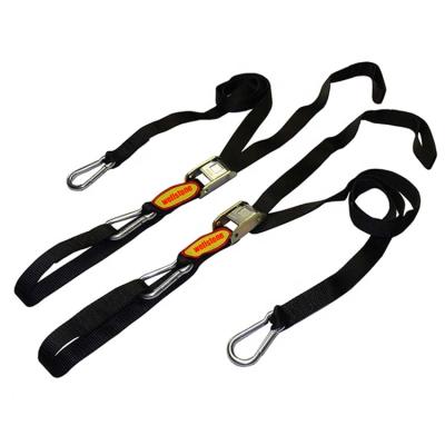 China Hot selling polyester products toolcraft 2inch ratchet cam buckle strap stable outdoor tie down for sale