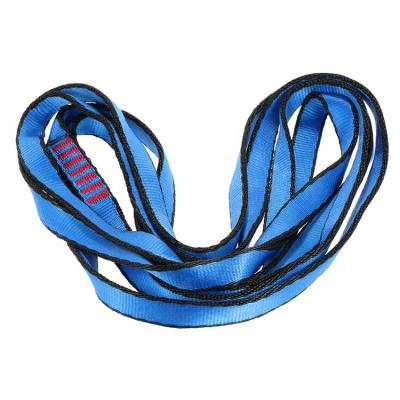 China Polyester mountaineering rescue 2T 16mm webbing nylon rappelling flat sling for sale