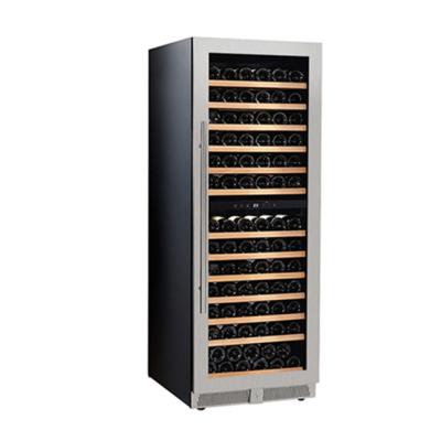 China One RV 375L 143 Bottles Wine Cooler Refrigerator For Beech, Home, Restaurant, Hotel Cellar 120V 240V, Dual Zone for sale