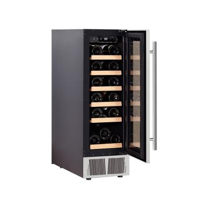 China Custom RV Factory - In 13 Bottle Wine Compressor Constant Temperature Equipment Wine Cooler Cabinet for sale