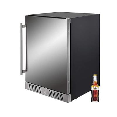 China RV 145L Freezer Solid Door, Single Zone With Fan Cooling, - 20 Degree Cooler for sale