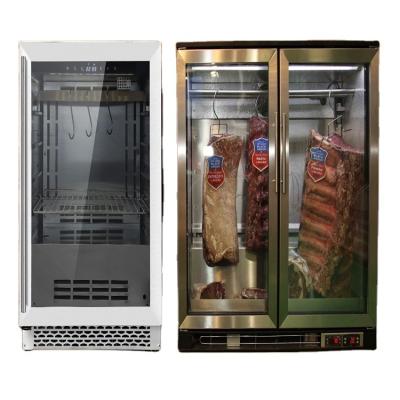 China 98L household ager household stear cooled stainless steel beef crate beef cabinet large space vertical cabinet for sale