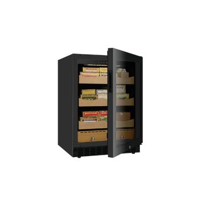 China Hotel household and commercial large cigar cabinet hot sale humidor cigar humidor with drawer cabinet for sale