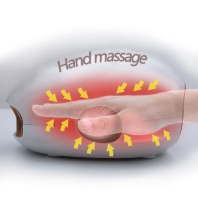 China Hot Selling Therapy Hand Palm Massager Hand Massager Wireless Electric Heating Infrared Massager Finger Massager for sale