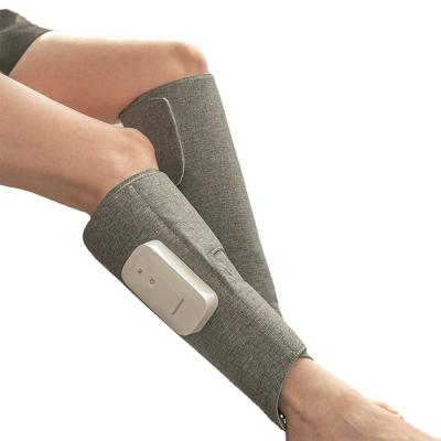 China Rechargeable Cordless Leg Calf Massager Leg Air Compression Massager Relaxation Heat Recovery Muscle Massager (Single) for sale