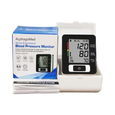 China Professional Portable Boiling Point Monitor CE ISO BSCI Electronic Smart Wrist Blood Pressure Monitor Household Health Care Machine Portable Sphygmomanometer for sale