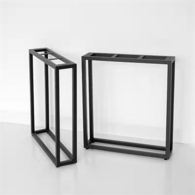 China Factory Price Modern Black Powder Coating Modern Metal Dining Table Legs Table Legs Wholesale for sale