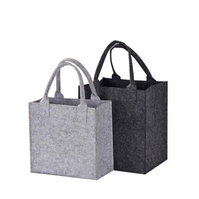 China Personalized Reusable Felt Reusable Shopping Bag for sale