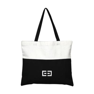 China Custom Printing Pattern Customized Cotton Gift Shopping Bag With Logo Print for sale