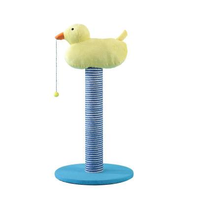 China SISAL Cat Tree Climbing Tower Animal Train With Ball Cat Scratcher Posts Cat Toys Interactive Pet Toys for sale