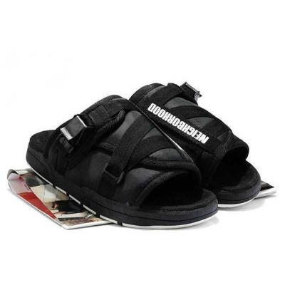 China 2021 Fashion Trend Men's High Quality Summer Slides Fashionable Beach Casual Sandals Large Non-slip Slippers for Men for sale