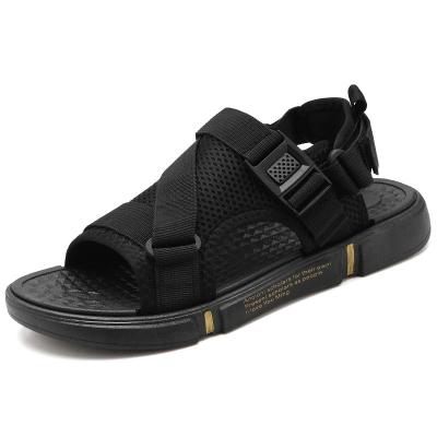 China New Fashion Summer Men's Flat Dual Function Strap Beach Outdoor Sandals for sale