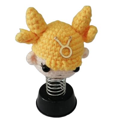 China Hand Crochet Newest Hot Selling Diy Dolls Hand Crochet 12 Constellation Doll for sale