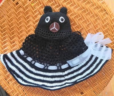 China Hand Crochet Princess Dolls Hand Crochet Professional Magic Sun Hat, Folding Sun Hat for sale