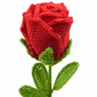 China Hand Crocheted Hand Crochet Flower Bouquet for sale