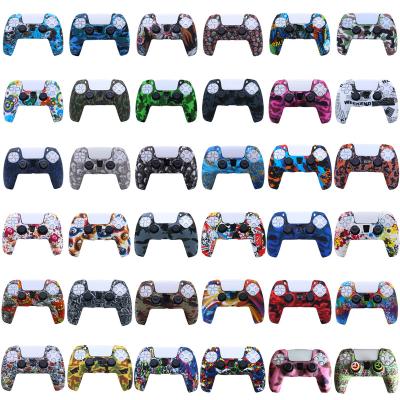 China For PS5 Controller 42 Colors Game Control Cover Anti Slip Skins Replacement Shell Silicone Protective Case For PS5 Controller for sale