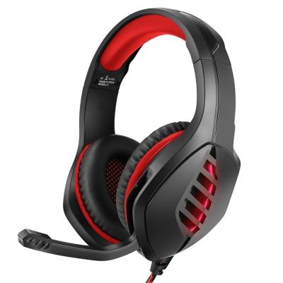 China Gaming headsets with MIC headband earbuds stereo bass gamer headphones noise cancel gaming headset with MIC microphone for sale