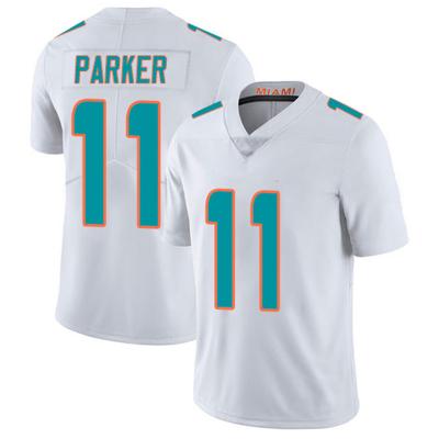 China Antibacterial Wholesale Customization Miami City Stitched Mens Dolphins Team Uniform American Football #11 Parker Tank Top for sale