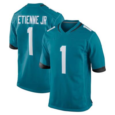 China Customization Antibacterial Wholesale City Jacksonville Quilted American Football Jersey For Men's #16 Lawrence #1 Etienne for sale