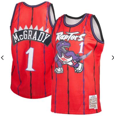 China Wholesale Toronto City Basketball Singlet Stitched Cheap Mens Raptors Team Purple Uniform 1 McGrady 15 Carter-s 43 Siakam S-2XL for sale