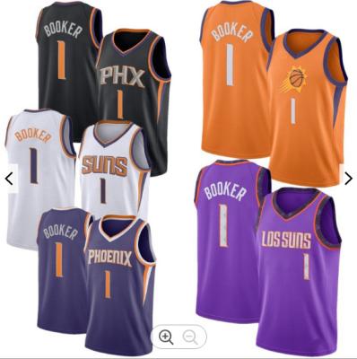 China Phoenix Sun City Edition Basketball Tank Top Classic 22 Deandre Ayton 03 Chris Paul Valley City Basketball Tank S-2XL The New for sale