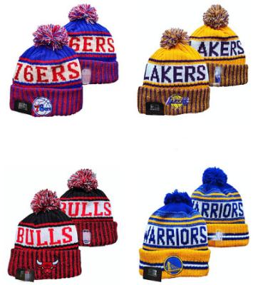 China Wholesale Embroidery Patch Winter NBA-Basketball Team Beanies Outdoor Hats For Unisex for sale