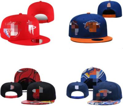 China New JOINT Wholesale Custom Hot Sale For USA Basketball 30 Team For Nbaa 3D Hats Snapback Basketball Hats for sale