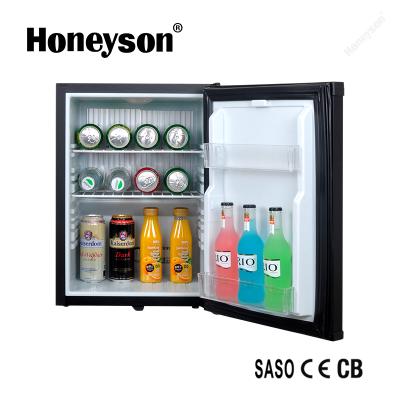 China Hotel Equipment Wholesale Absorption Hotel Mini Bar Silent Refrigerator D440*W400*H550mm for sale