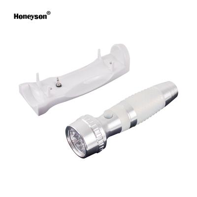 China Emergency Honeyson Hotel Wall Mounted Rechargeable Torch Led Flashlight for sale