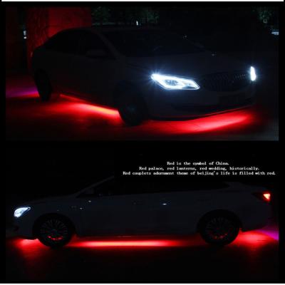 China Flexible Car 5050SMD RGB Soft Tube Headlight Car LED Strip for sale