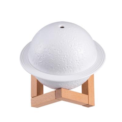 China Hotel Planet Light Humidifier Moon Humidifier USB Mini Diffuser For Home Office Warm Light With Battery for sale