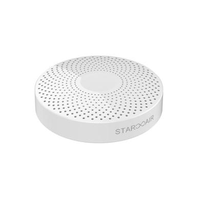 China Sterilization Mini Ozone Air Purifier Refrigerator UV Deodorant USB Charging Rechargeable Mini Air Cleaner for sale