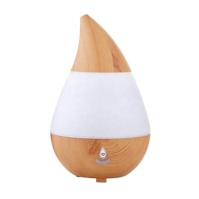 China OEM Creative Wood Bluetooth Humidifeir Wooden ABS Essential Oil Diffuser USB Humidifier Air Drop Household Water for sale